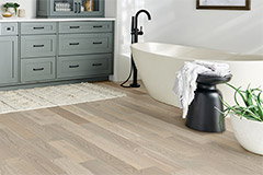 Hartco flooring in bathroom