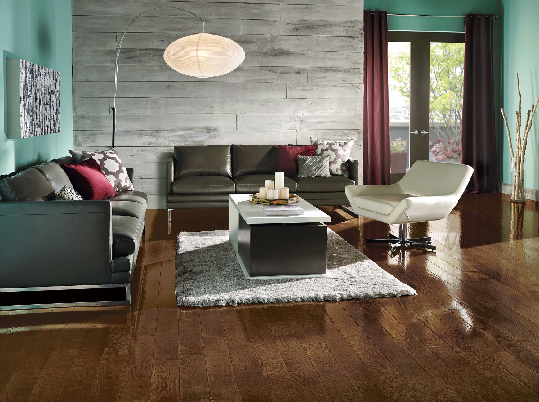 Prime Harvest Forest Brown Solid Hardwood APK5217