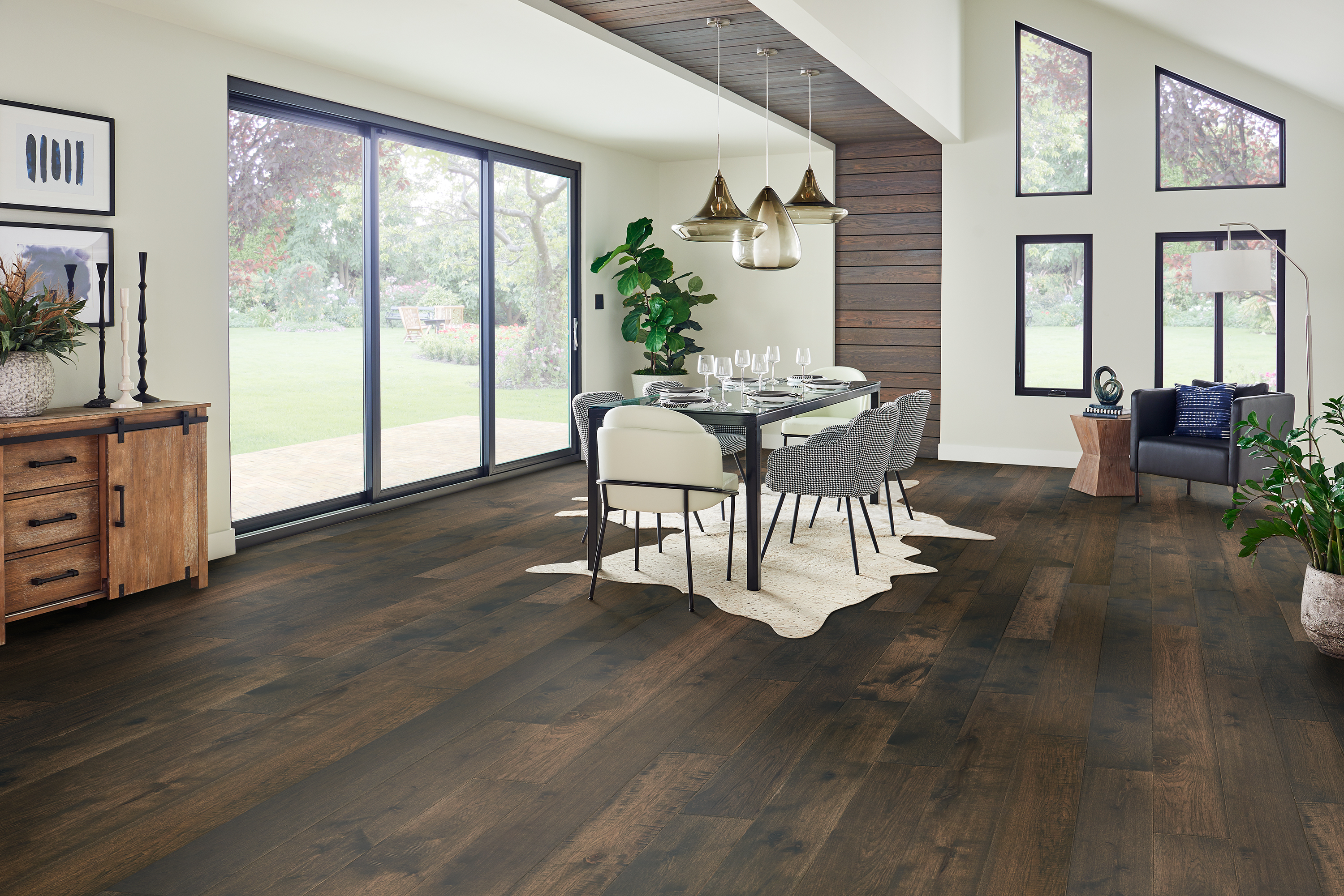 Historic Reveal Dark Gray Engineered Hardwood EHRL73L75H