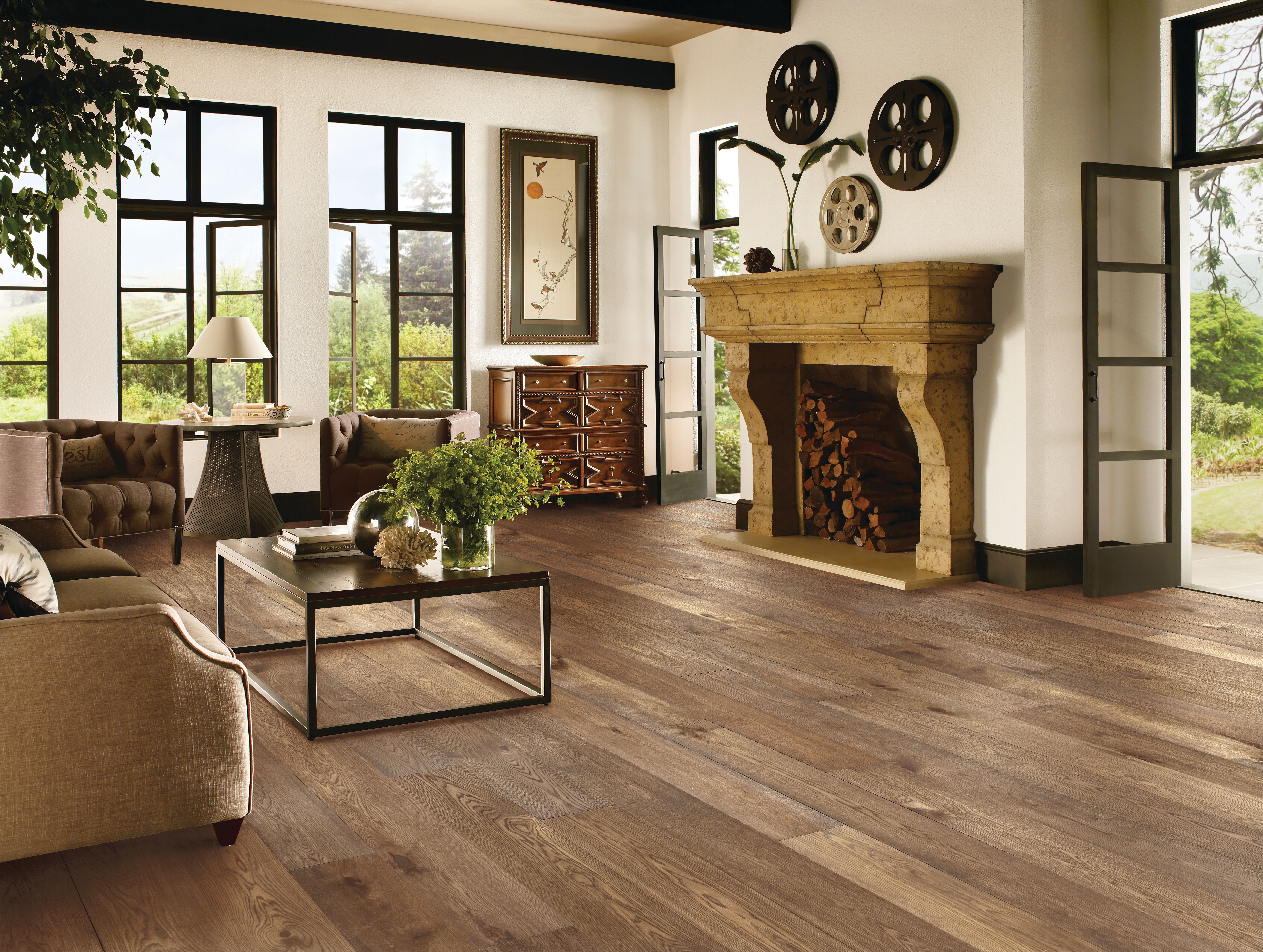 TimberBrushed Meandering Path Engineered Hardwood EKTB97L07W