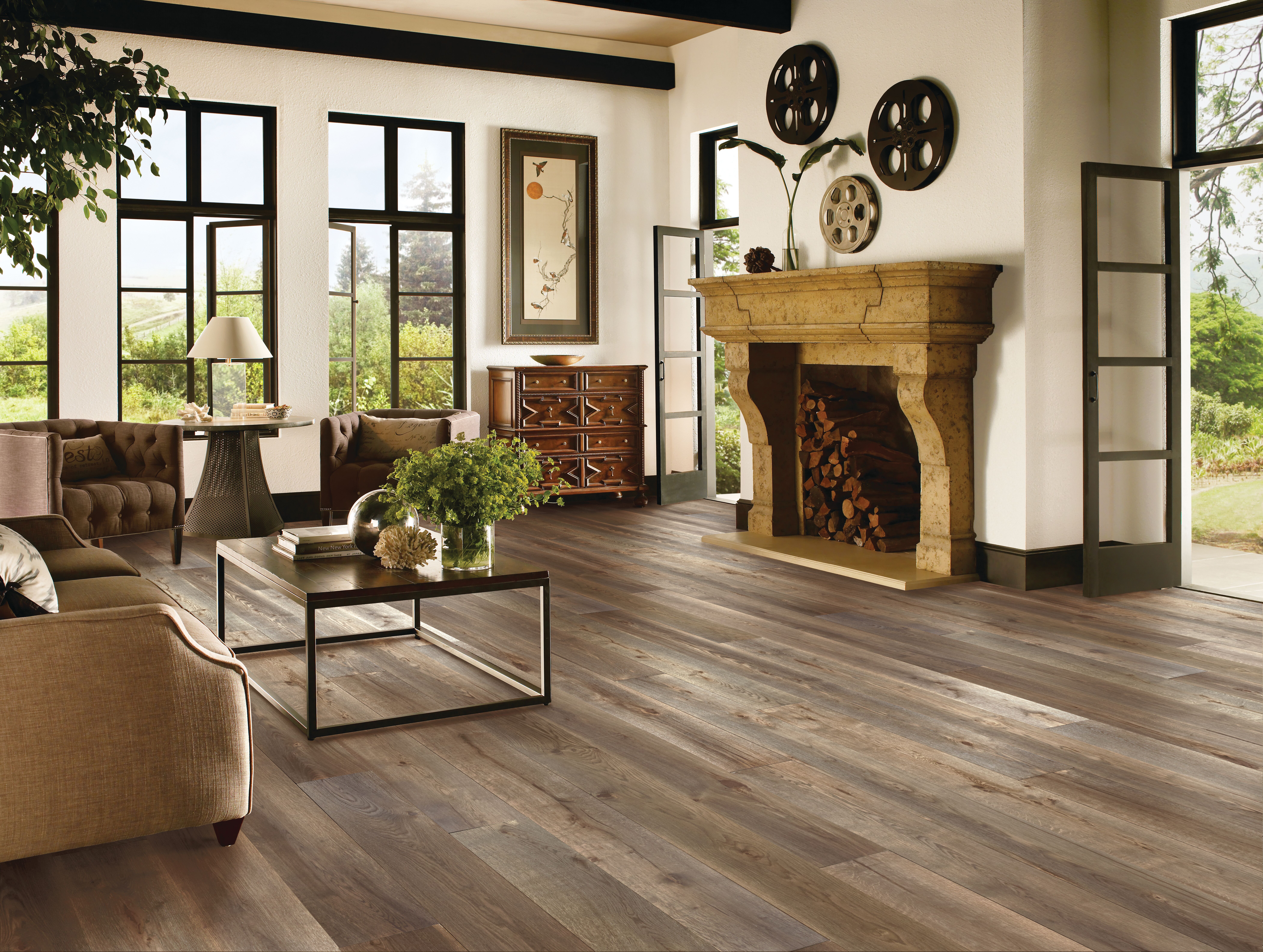 TimberBrushed Stormy Shade Engineered Hardwood EKTB97L08W