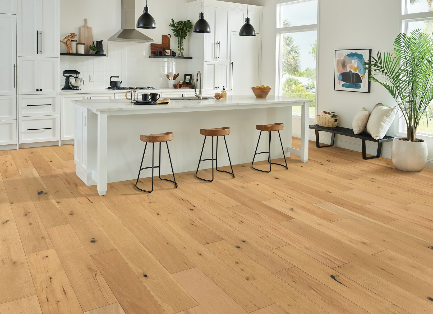 TimberBrushed Urban Effects Engineered Hardwood EKLP73L01W