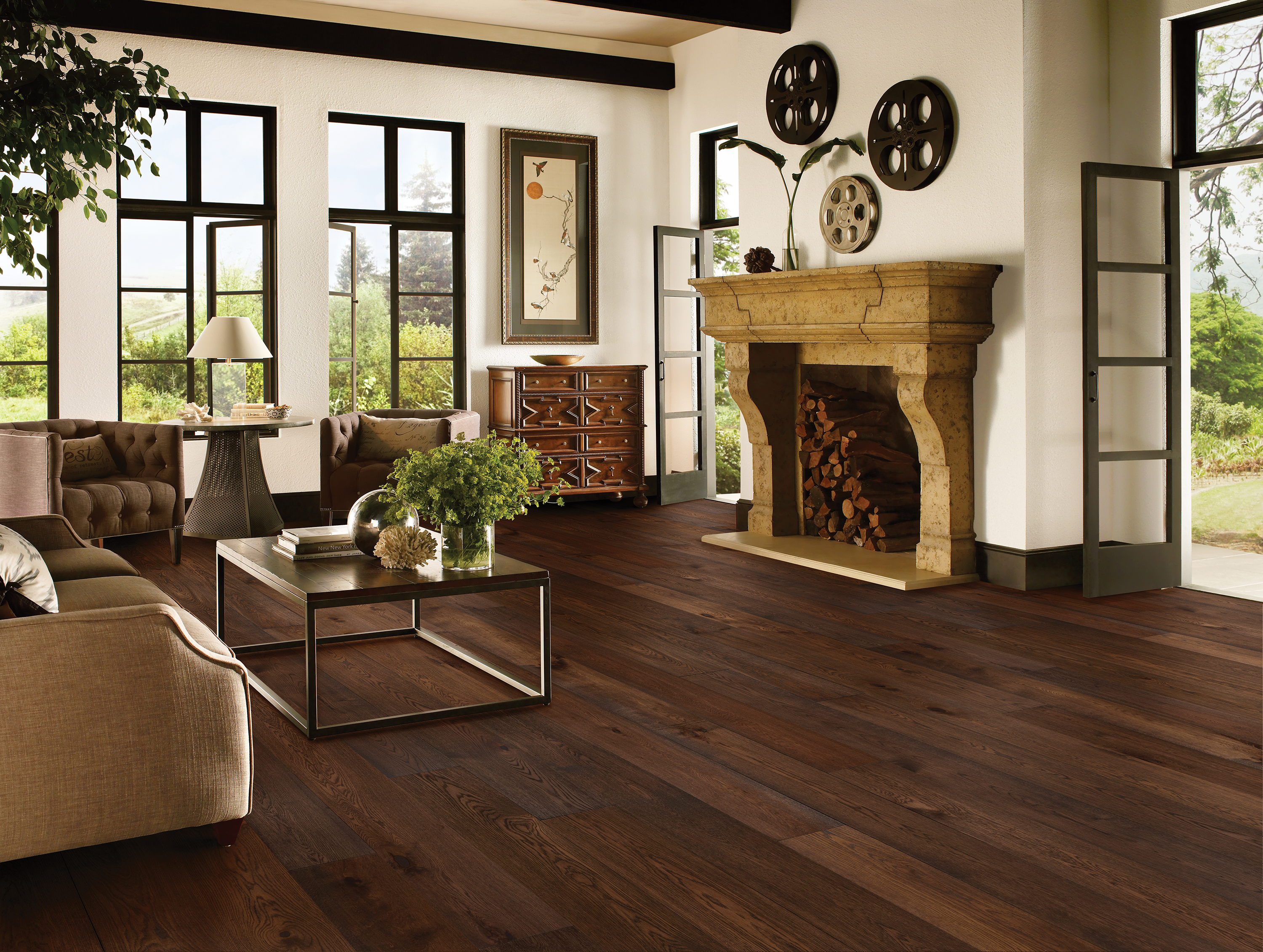 TimberBrushed Meandering Path Engineered Hardwood EKTB97L07W