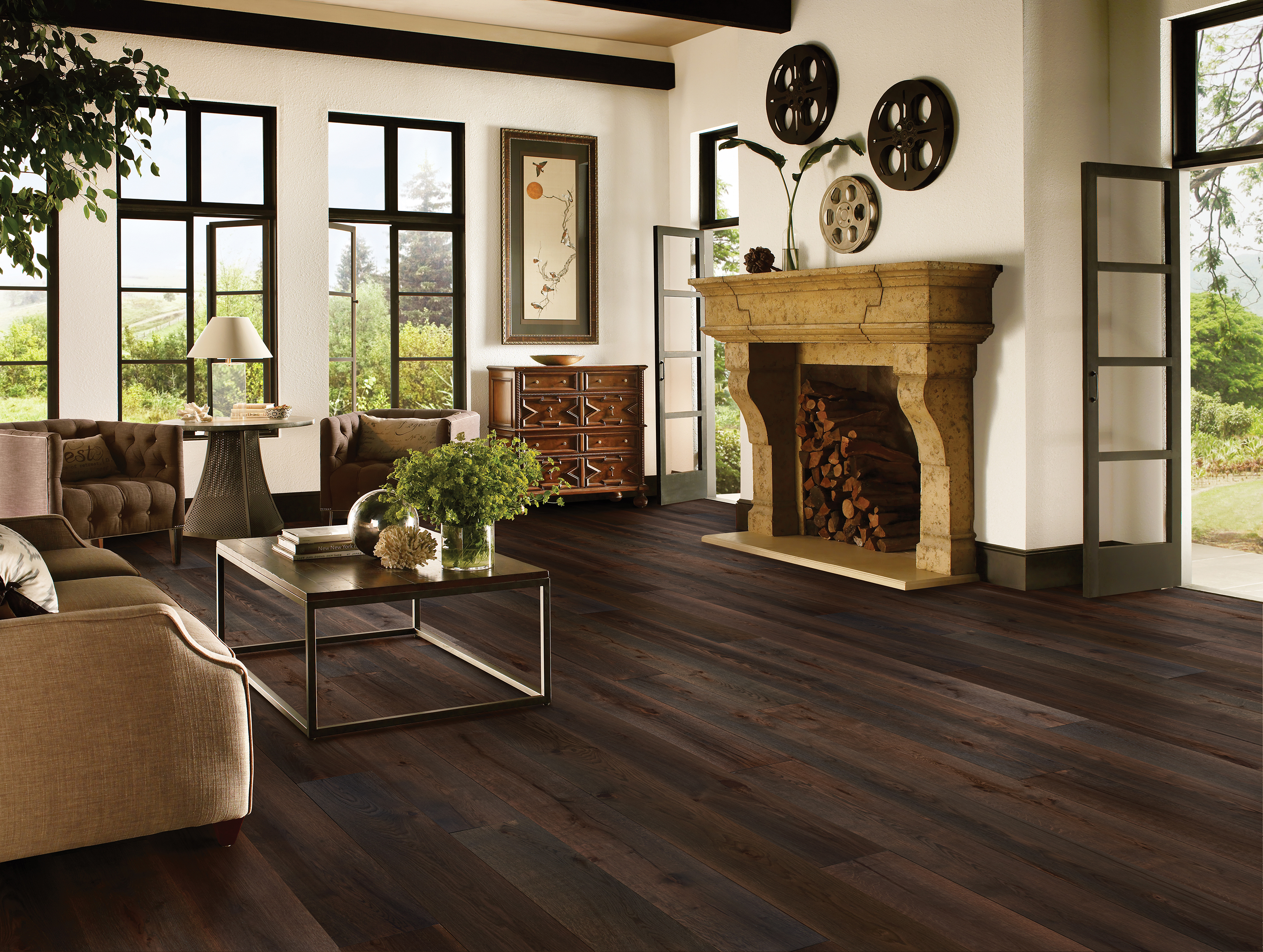 TimberBrushed Stormy Shade Engineered Hardwood EKTB97L08W