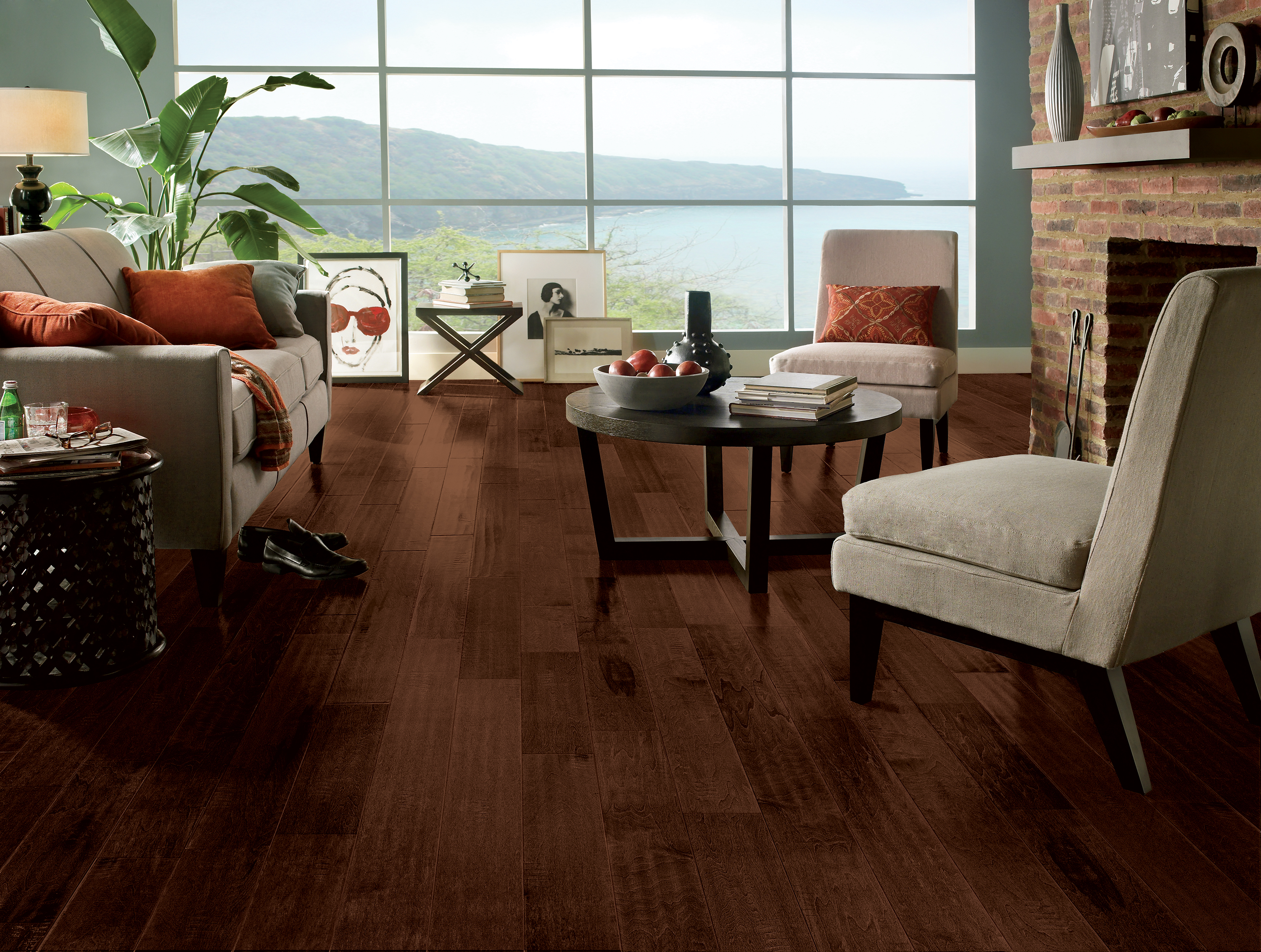 Rural Living Burnt Cinnamon Engineered Hardwood ERH5307