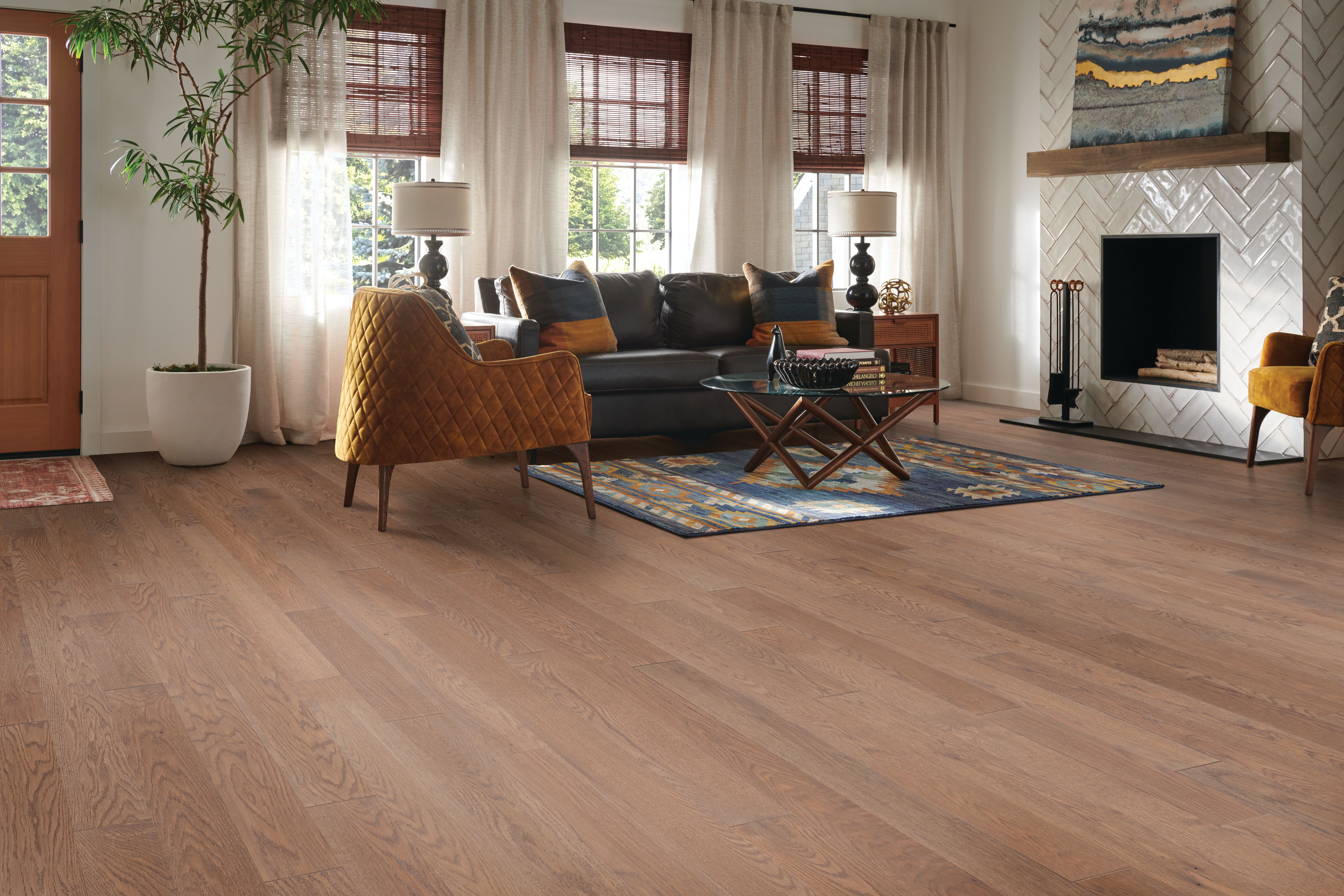 Appalachian Ridge Forested View Solid Hardwood SAKAR59L428X