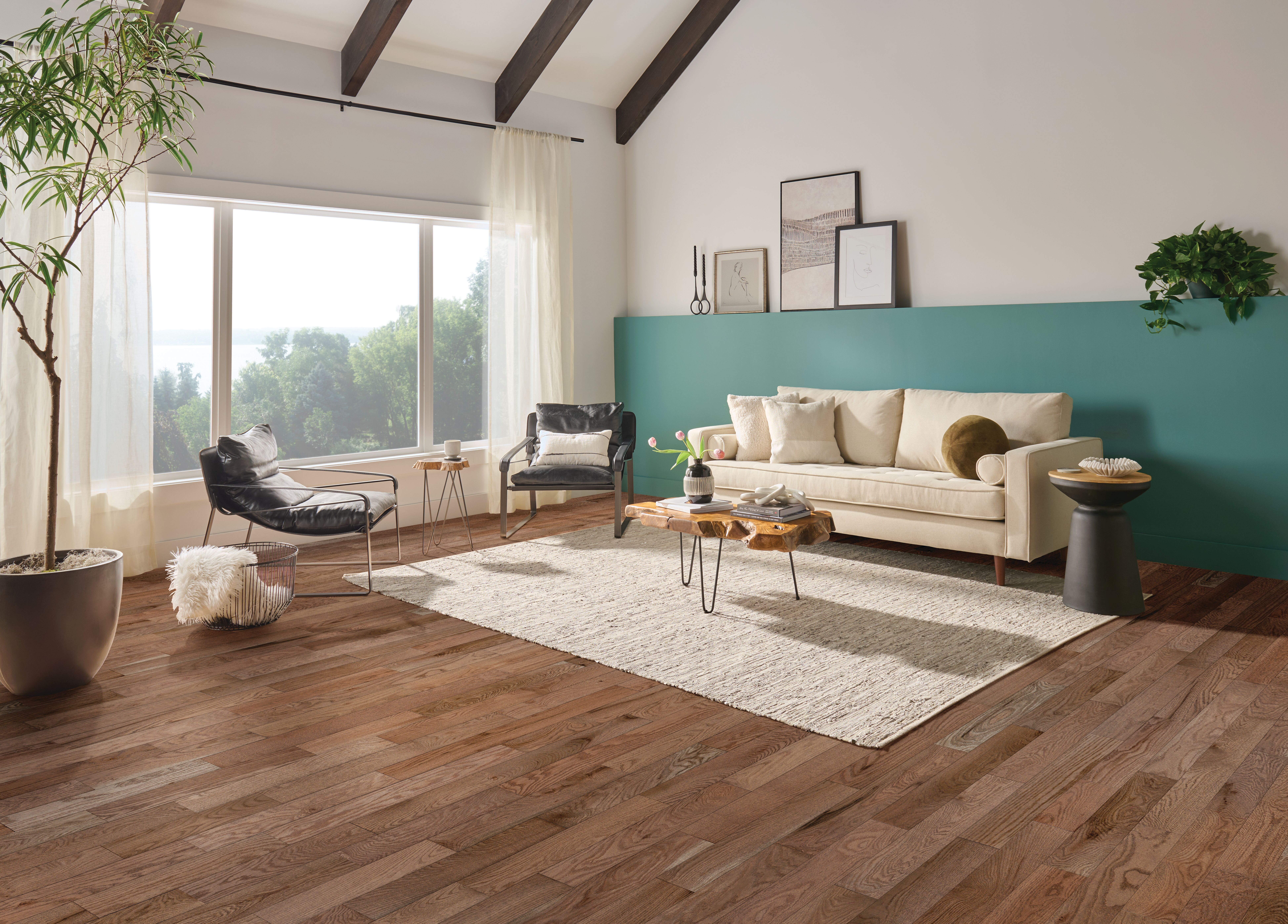 Sensory Forest Artistic Concept Solid Hardwood SKSF49L12X