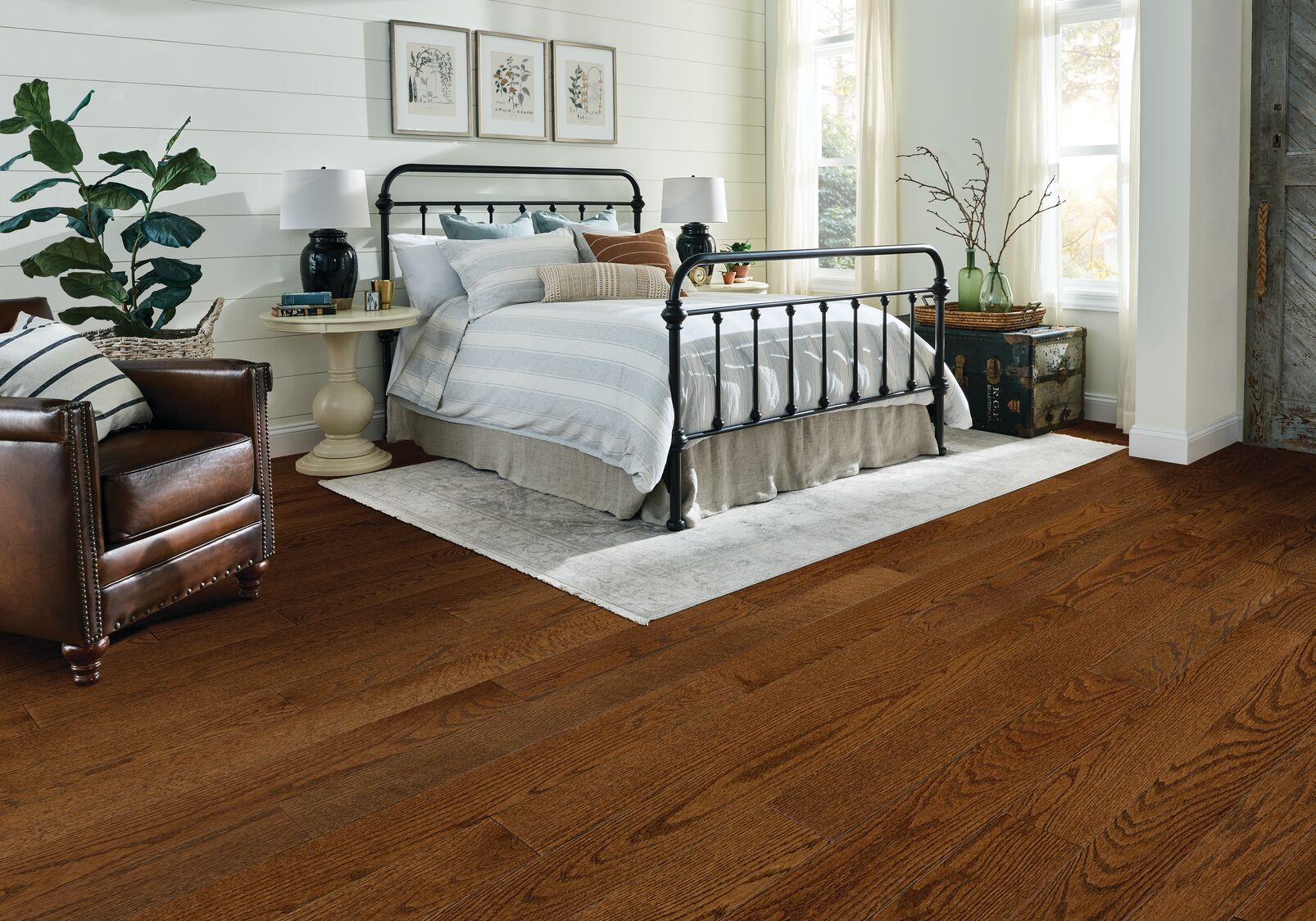 TimberBrushed Woodsy Wonder Solid Hardwood SKTB59L40W