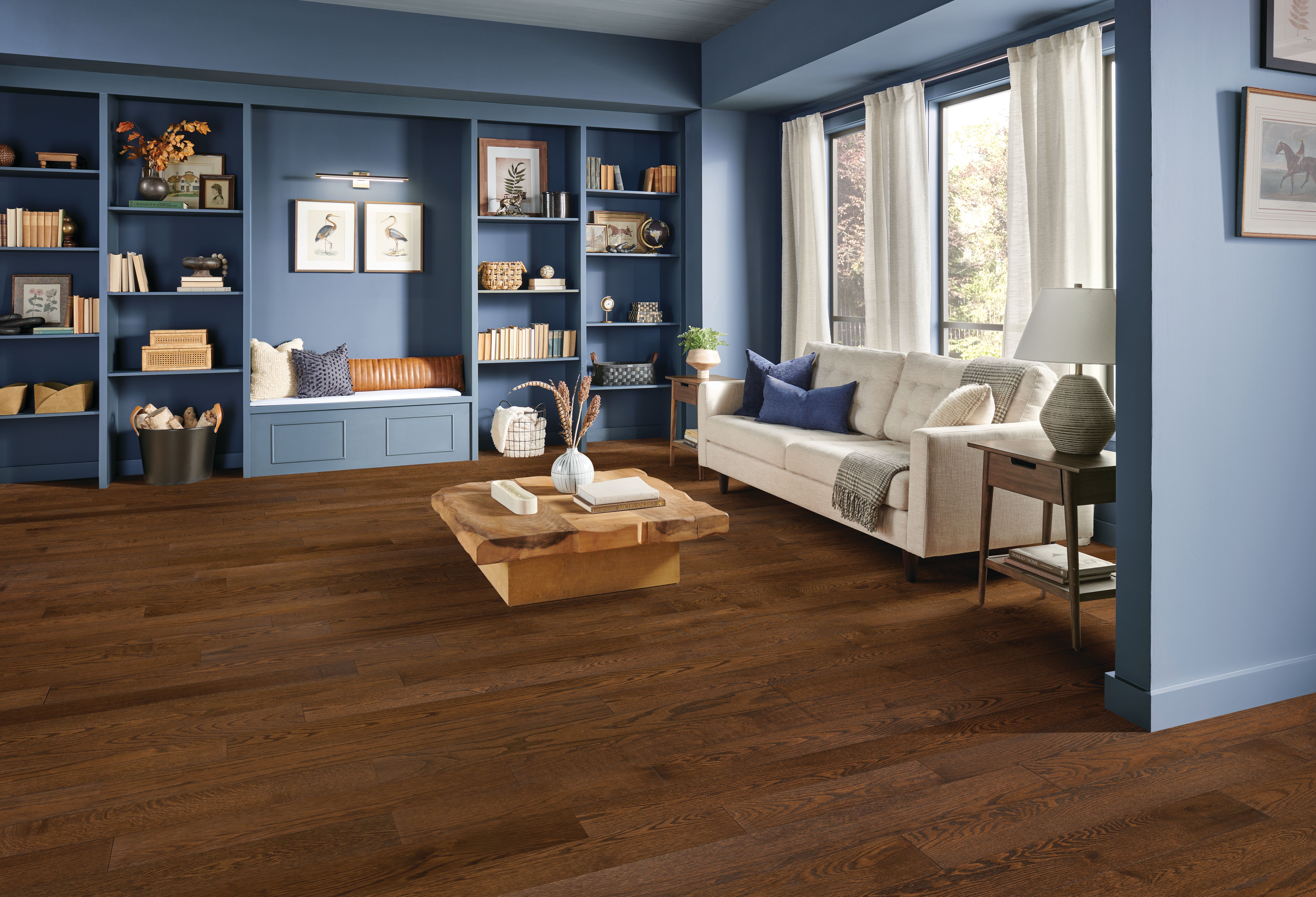 TimberBrushed Touch Darker Solid Hardwood SKTB59L85W