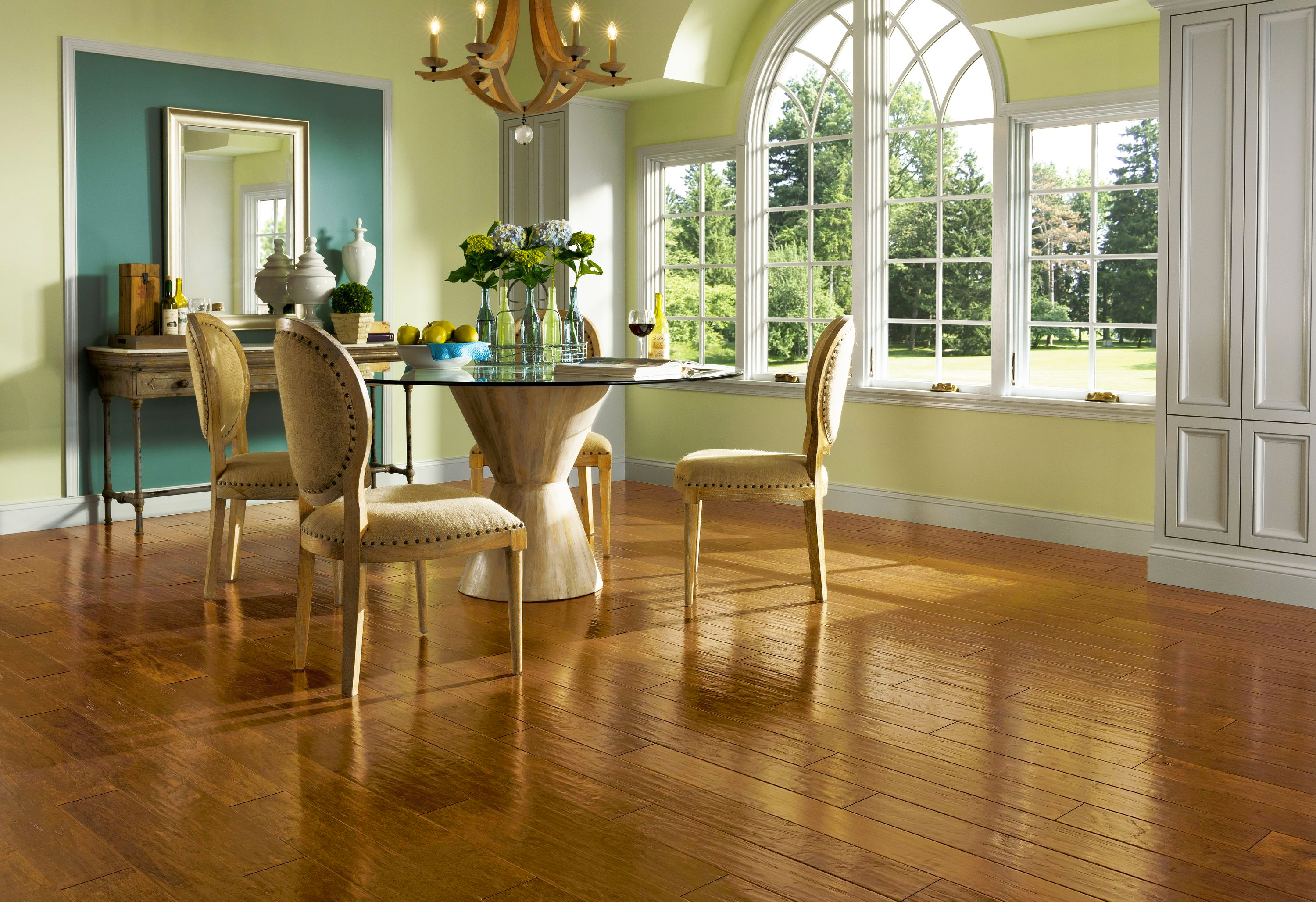 American Scrape Amber Grain Engineered Hardwood EAS502EE