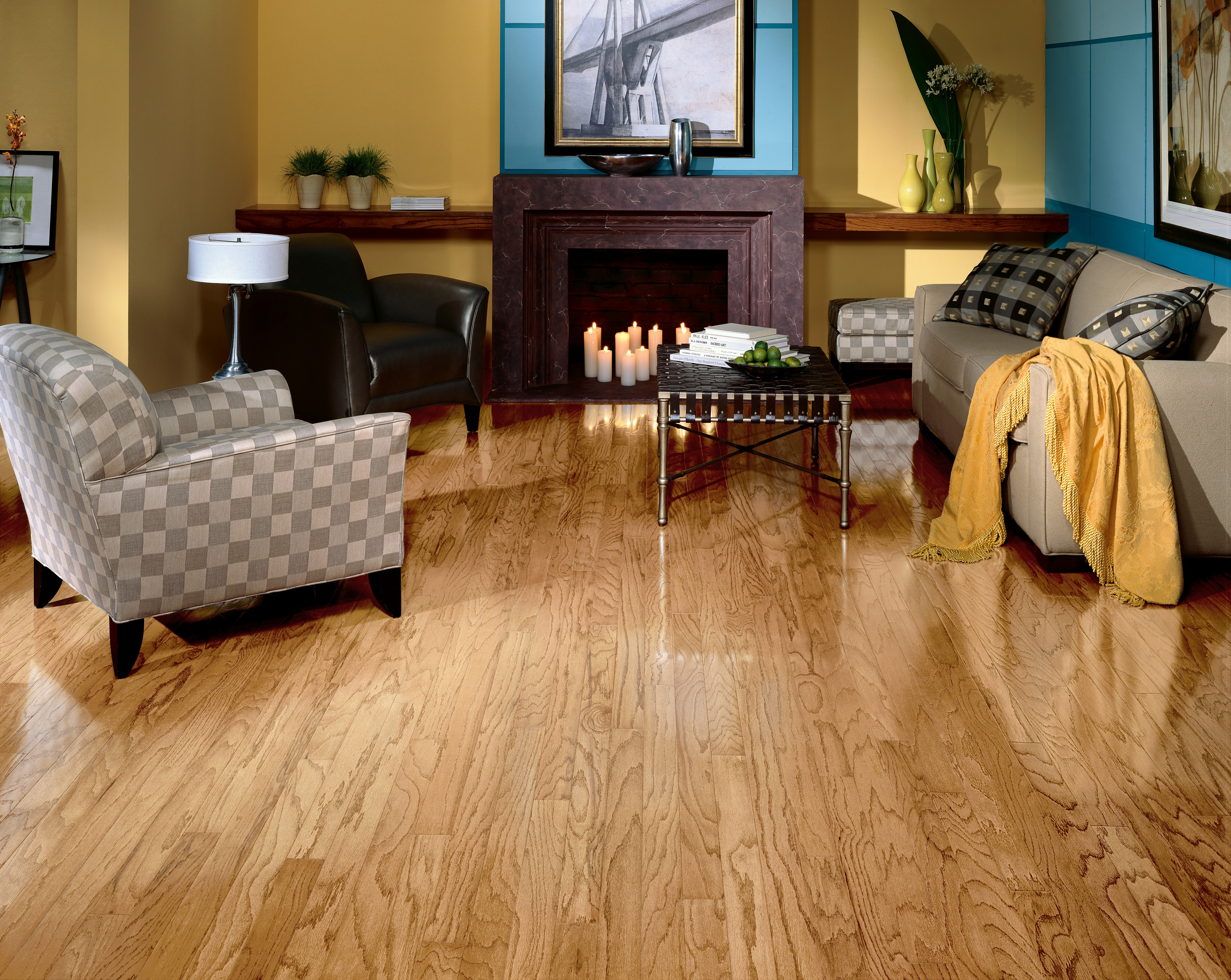 Ascot Strip Natural Solid Hardwood 5188N