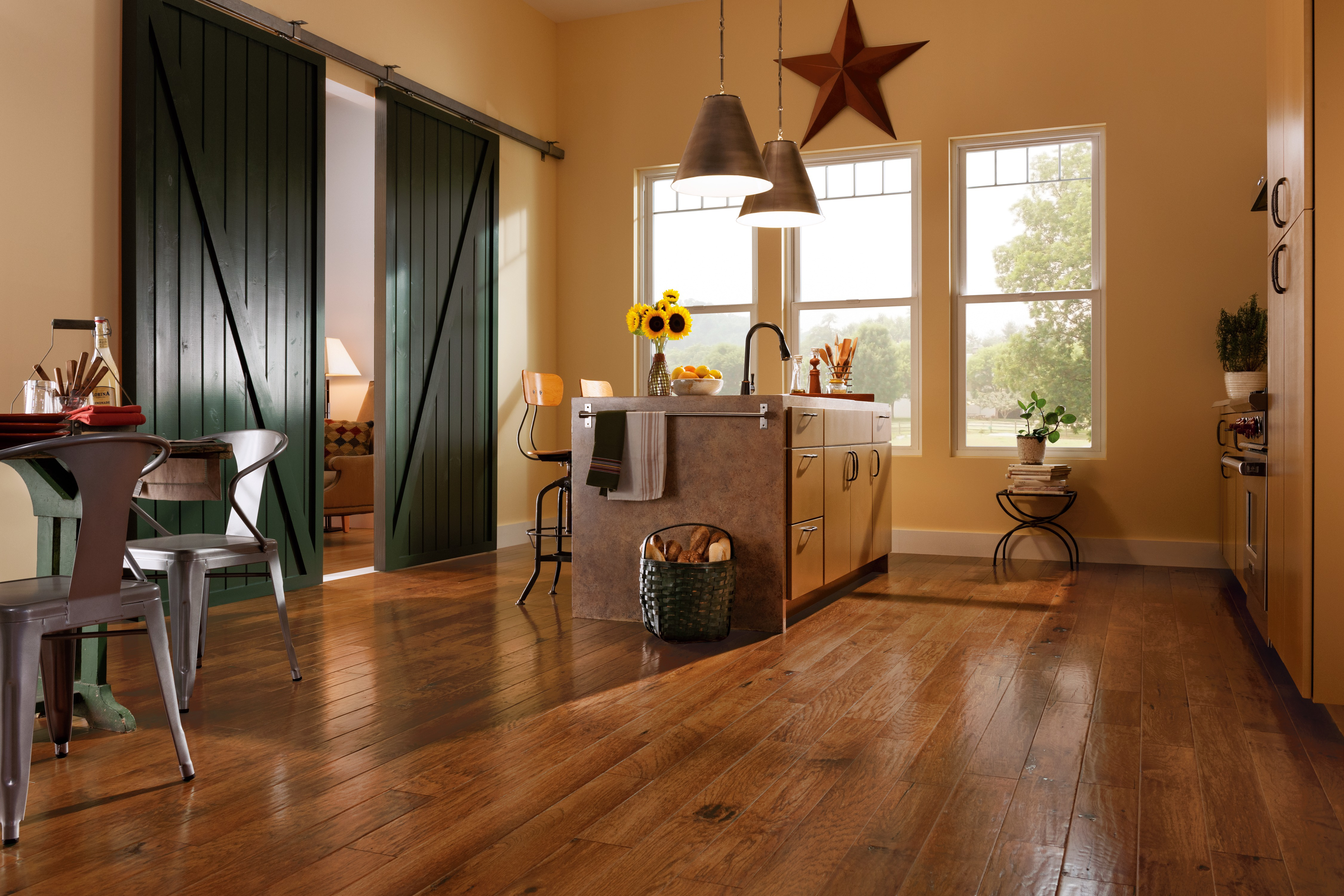 American Scrape Cajun Spice Engineered Hardwood EAS503