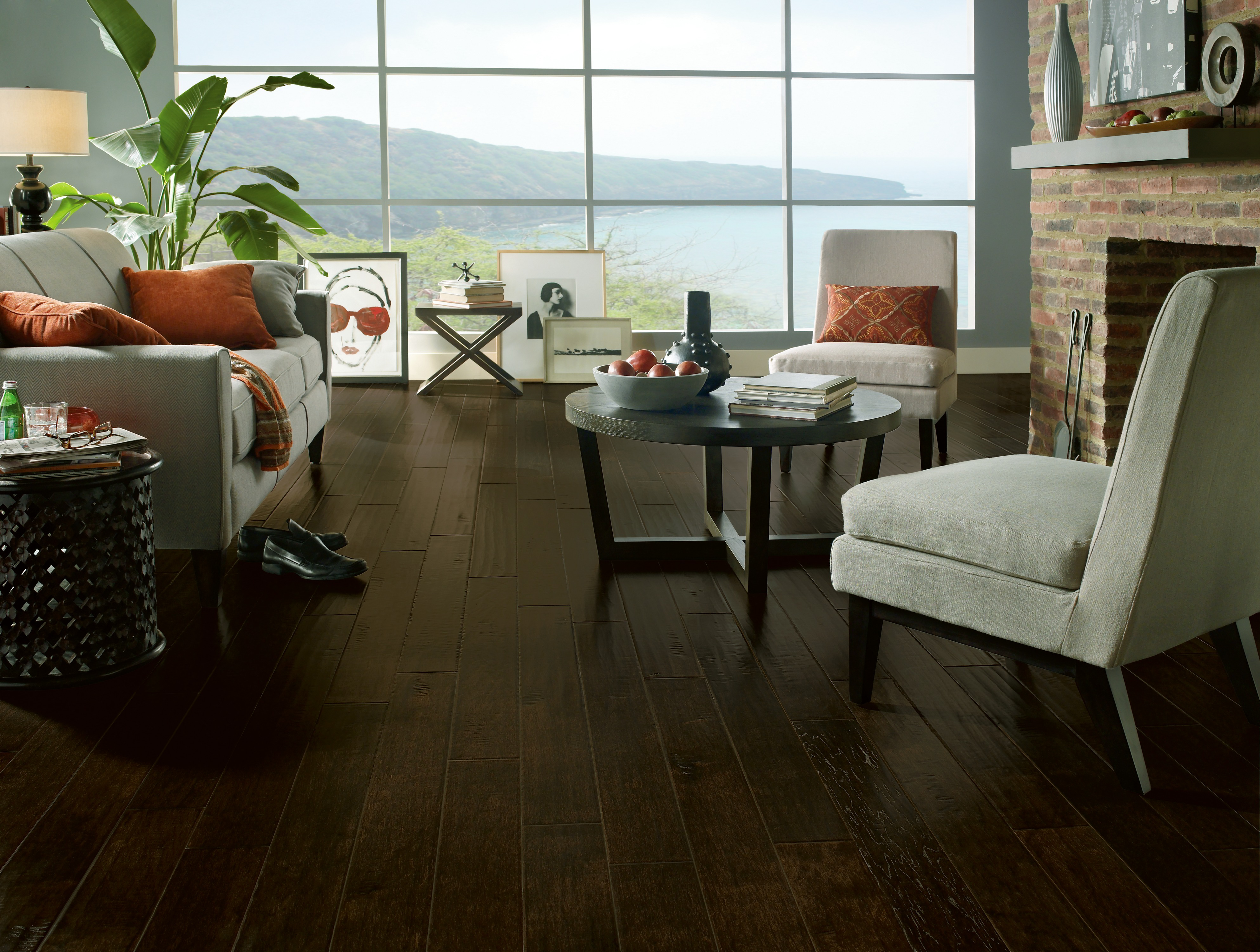 Rural Living Rich Brown Engineered Hardwood ERH5308EE