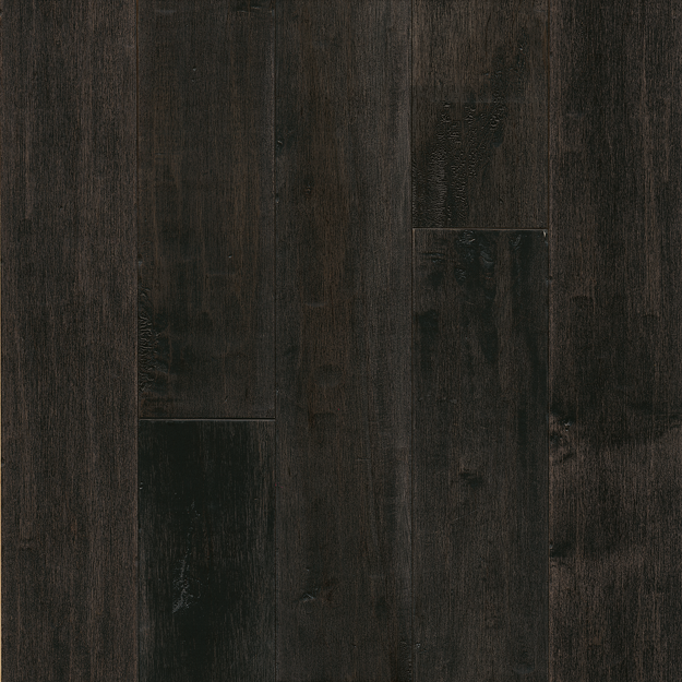 Dark Lava 5 In Maple Solid Hardwood Sas520, Dark Maple Hardwood Flooring